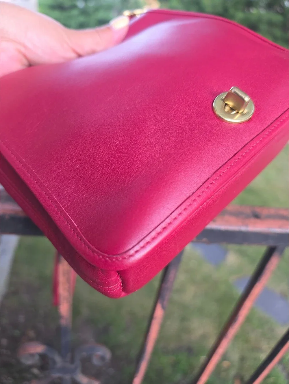 Vintage Coach Legacy Companion Bag.EUC